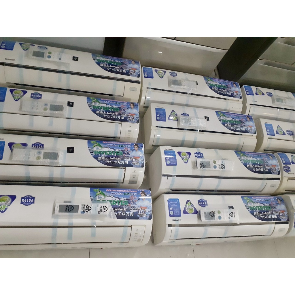 Điều hoà 2 chiều nội địa Nhật 100v-200V.Đã dọn test bơm ga đầy đủ.Chỉ việc lắp