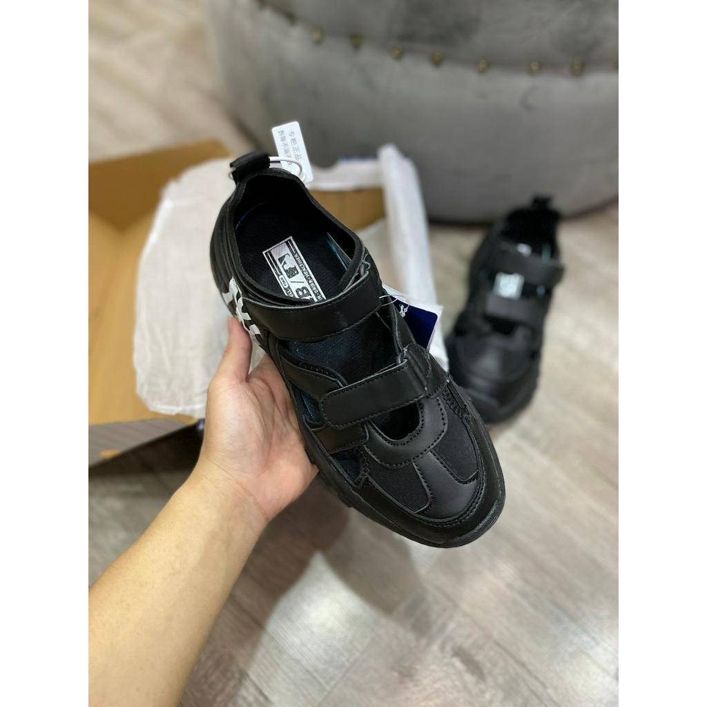 Sục MLB BigBall Chunky Mask Ny full đen, Sục Dán Thể Thao MLB Nâu Kem NY chunky New York Yankees full đen.