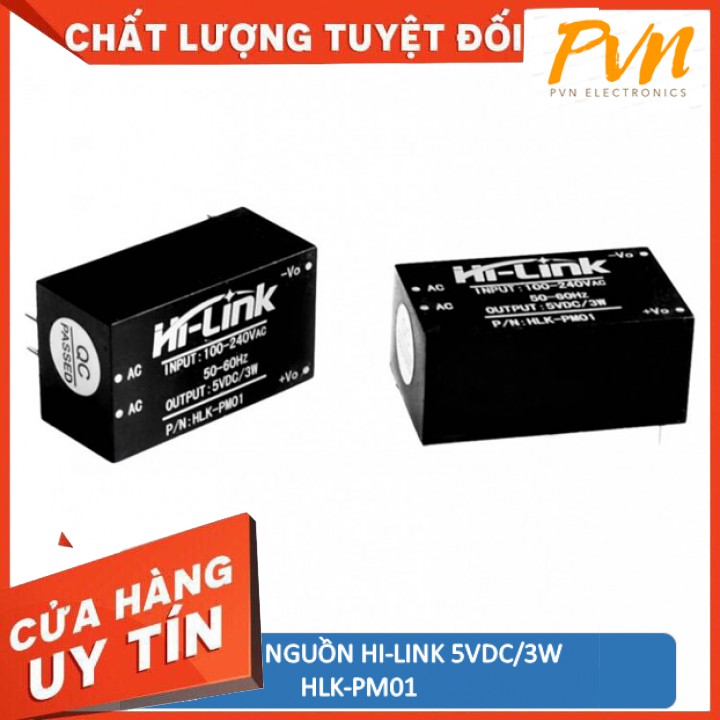 ✅ Module nguồn AC - DC 5V3W HLK-PM01 chính hãng bảo hành 6 tháng