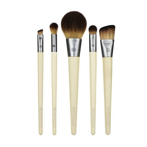 Ecotools - Set 5 cọ trang điểm Start The Day Beautifully Kit Makeup Brush Set