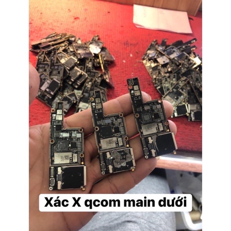 Main xác mặt dưới ip X qualcom