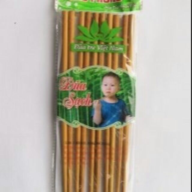Đũa tre sạch