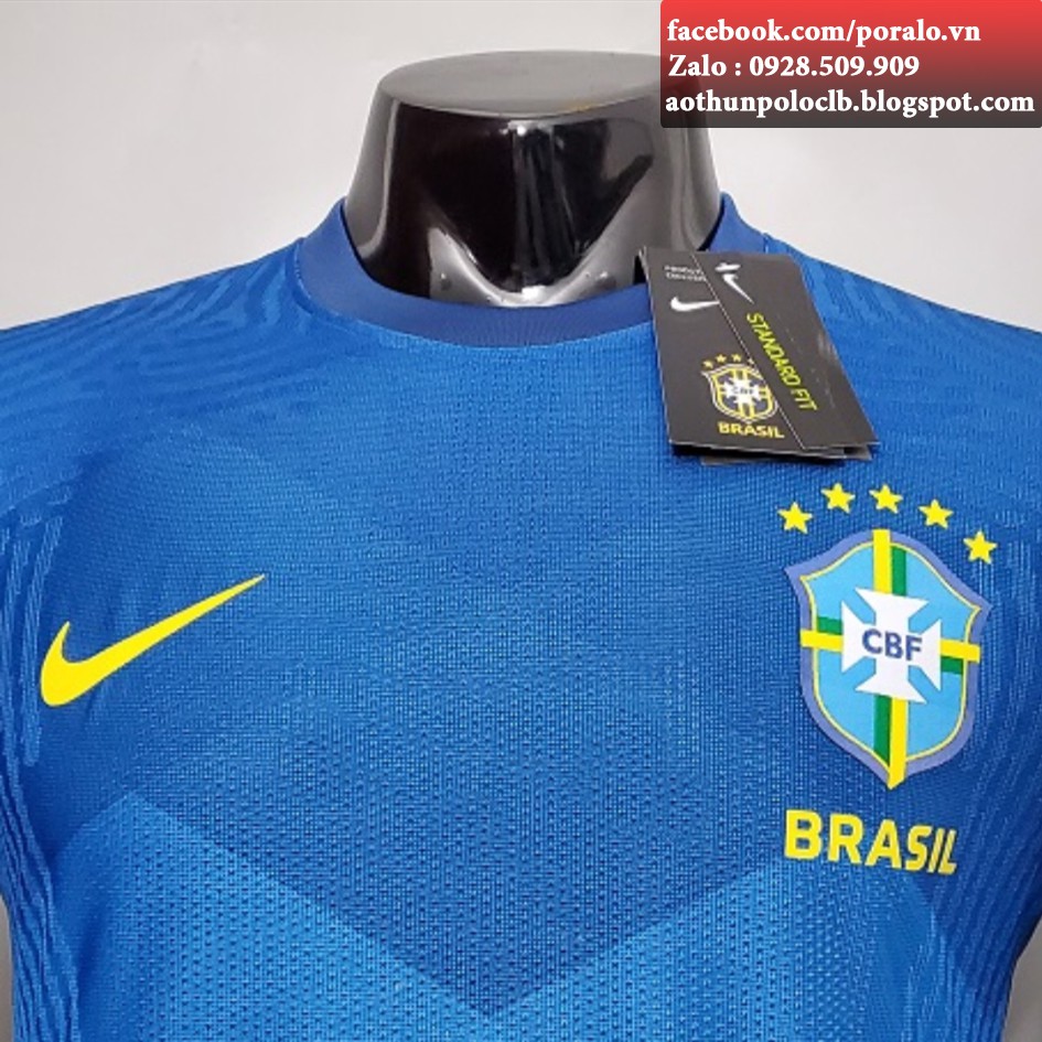 ÁO ĐẤU ĐT BRAZIL 2021 - MÃ SP : AD_BRA2021_AWAY_SF