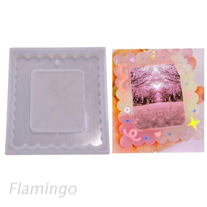 Khuôn Silicone Hình Chữ Nhật Làm Trang Sức Resin Epoxy