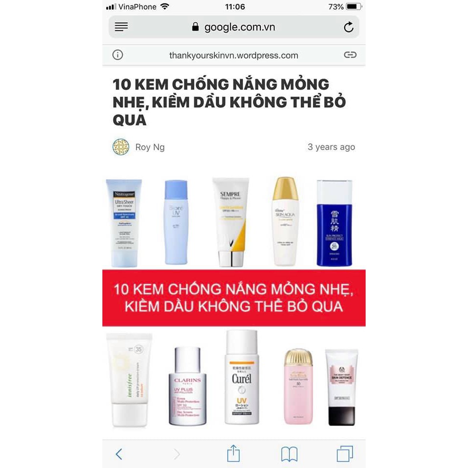 [TRANG ANH KOREA] Kem Chống Nắng Dưỡng trắng da Geo Lamy Sempre Happy & Please Skin Fit Sunblock SPF50+ PA+++ (100g)