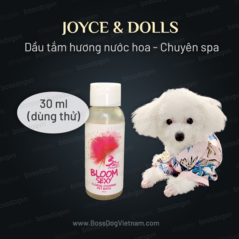 Dầu tắm cho chó Joyce &amp; Dolls - Chuyên spa | BossDog