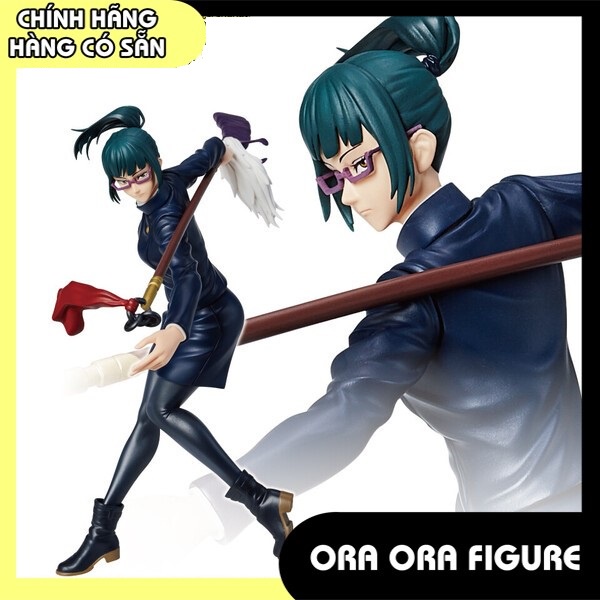 Ora Ora   Hàng có sẵn  Mô hình Maki Zenin Figure chính hãng Nhật - thumbnail