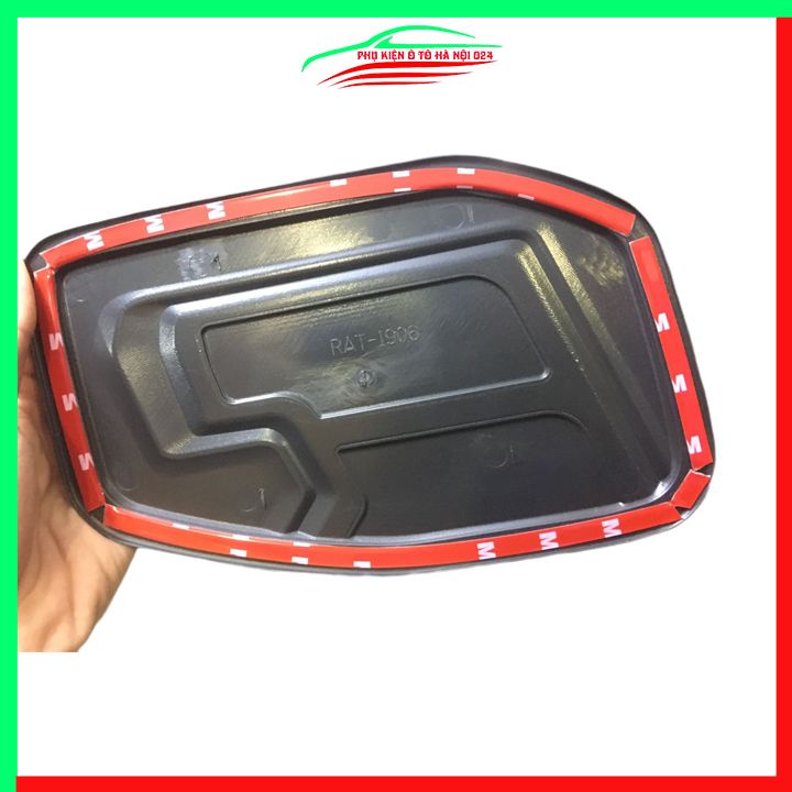 Ốp nắp xăng Ranger Raptor 2021 nhựa đen bảo vệ chống trầy trang trí ô tô