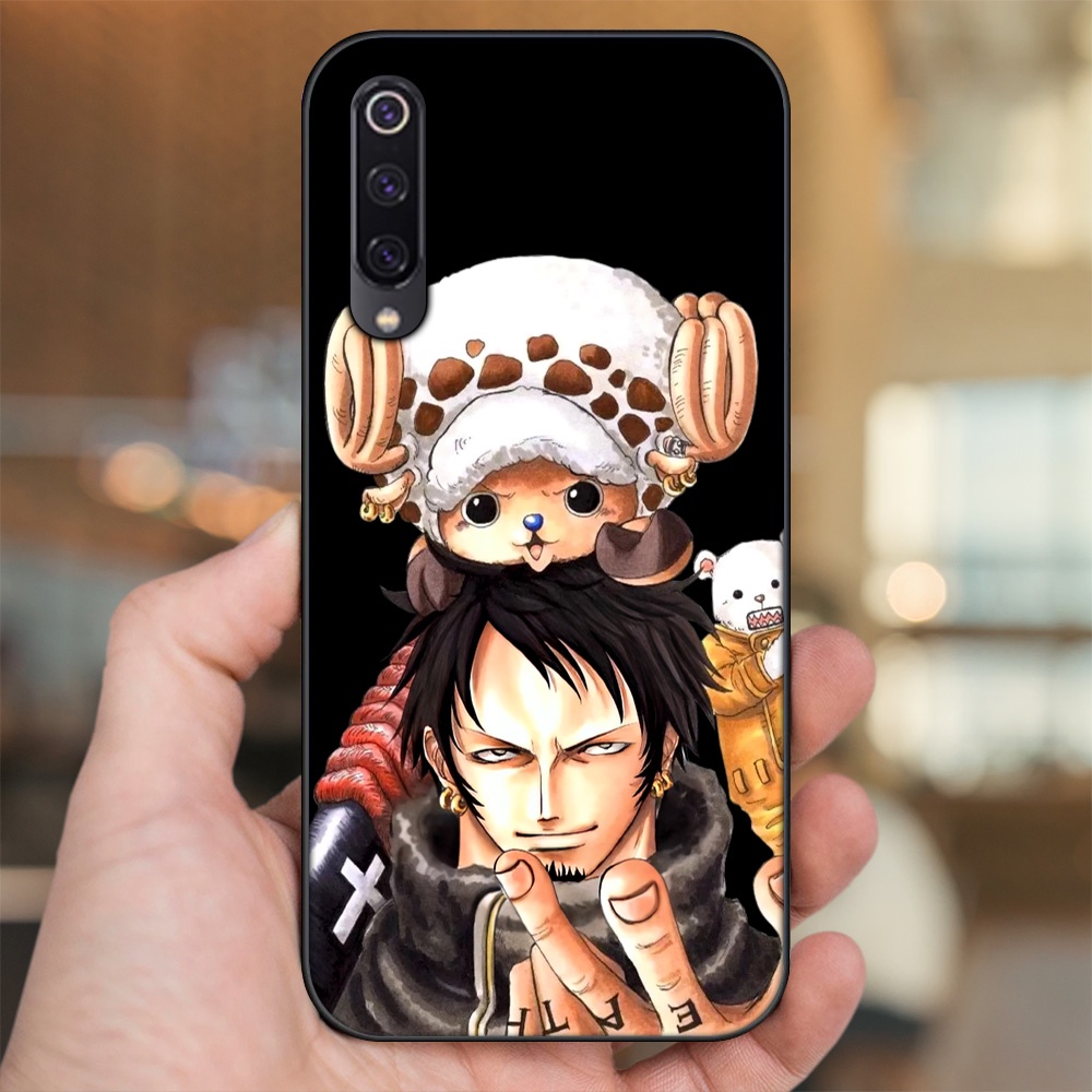 Ốp lưng Xiaomi Mi 9, Mi 9 SE viền đen in hình Law One Piece