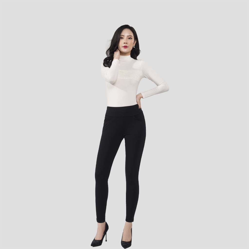 Quần Legging Cạp Cao Nâng Mông LUPERI chất vải làm mát tự nhiên co giãn tốt không bai không xù không cắn chỉ LP54