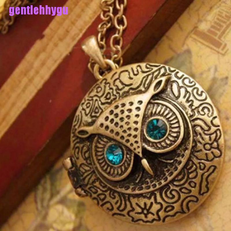 Vòng cổ Mặt Hình Chim Cú Phong Cách vintage Cho Nữ