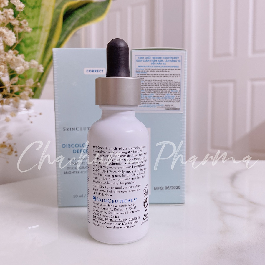 Serum trắng da chống lão hoá skinceuticals discoloration defense 30ml