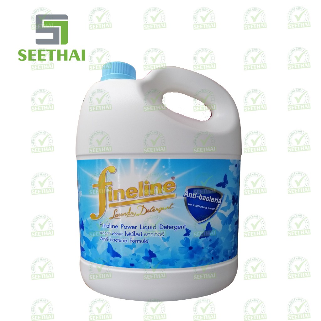 Nước giặt xả diệt khuẩn Anti Bacteria FINELINE Thái Lan 3000ml - can hồng/tím/xanh