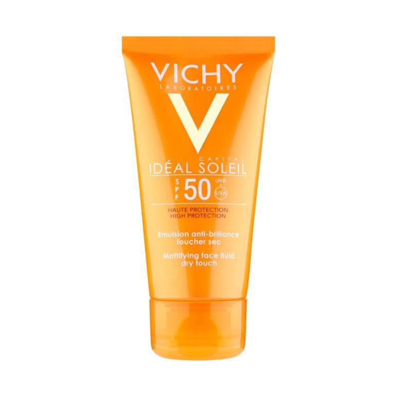 {Siêu Chống Nắng} Kem Chống Nắng Vichy SPF50 Không Gây Nhờn Rít Không Màu SPF50 Vichy Capital Soleil (50ml)