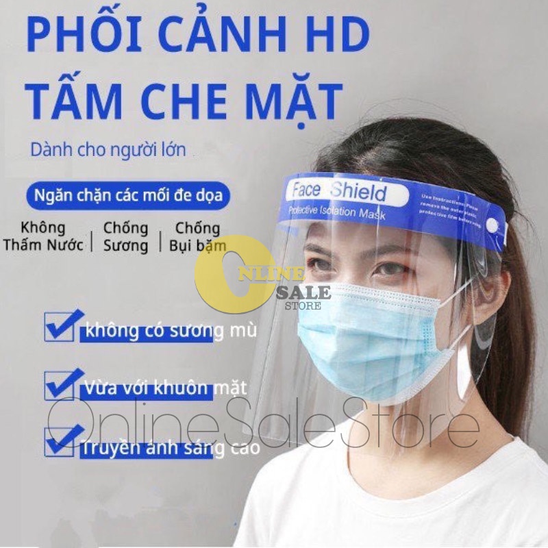 Kính chống dịch giọt bắn bảo hộ chống bụi trong suốt an toàn