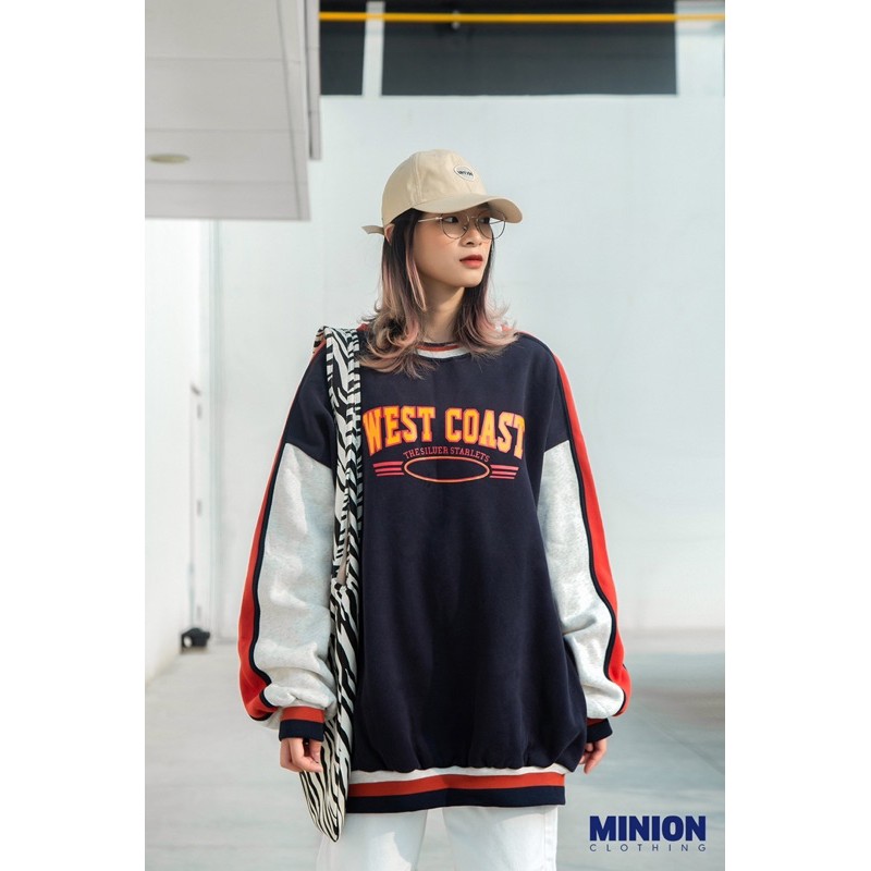 Áo nỉ lót bông Minion Clothing form rộng, dáng Unisex, phong cách Ulzzang Streetwear A2838