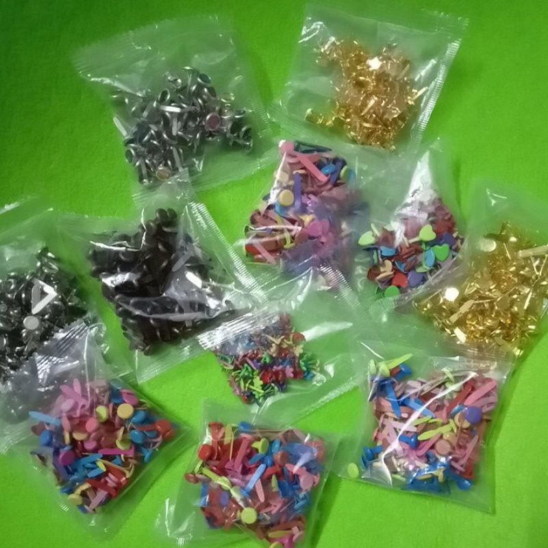 Set 100 đinh cánh phượng/ đinh ghim 2 chân