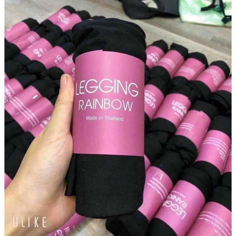 QUẦN LEGGING HÈ NÂNG MÔNG RAINBOW MỚI SIÊU HÓT 2021 HÀNG DÀY ĐẸP L1