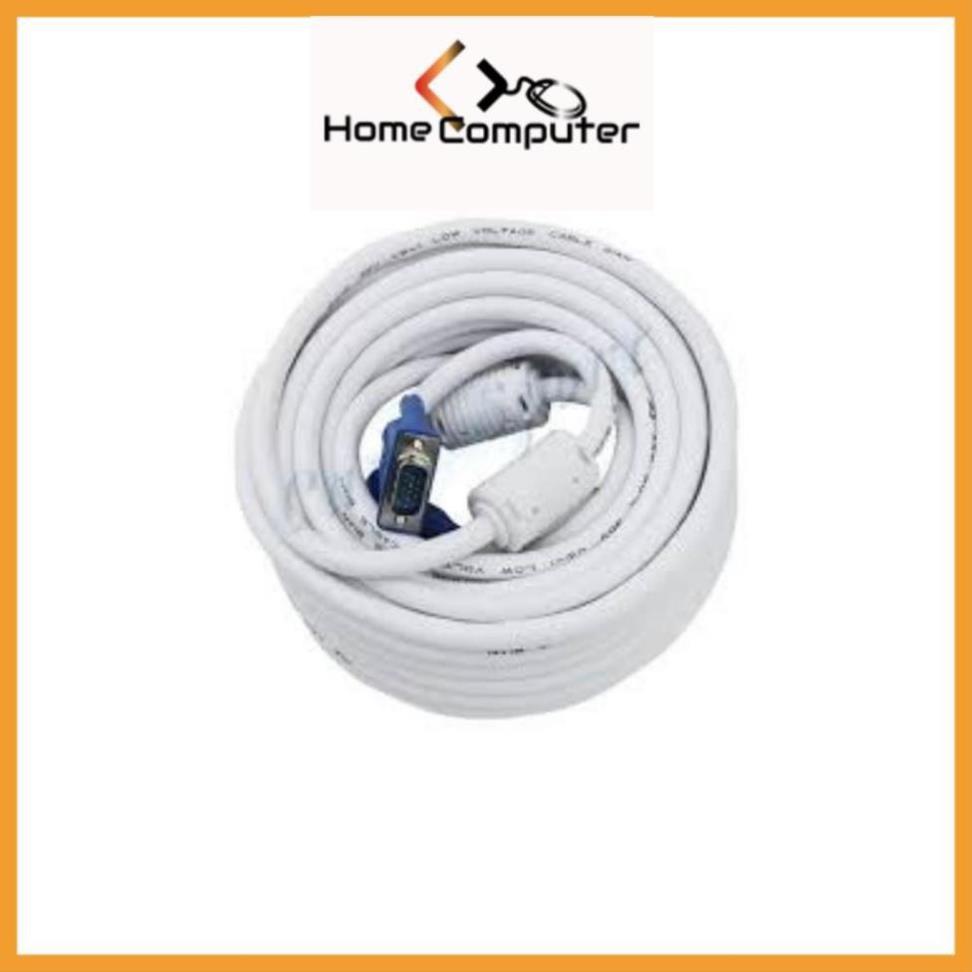Dây tín hiệu VGA 10m-30m trắng chống nhiễu.hàng chất lượng .Bảo hành 3 tháng.Home Computer .Offical Store