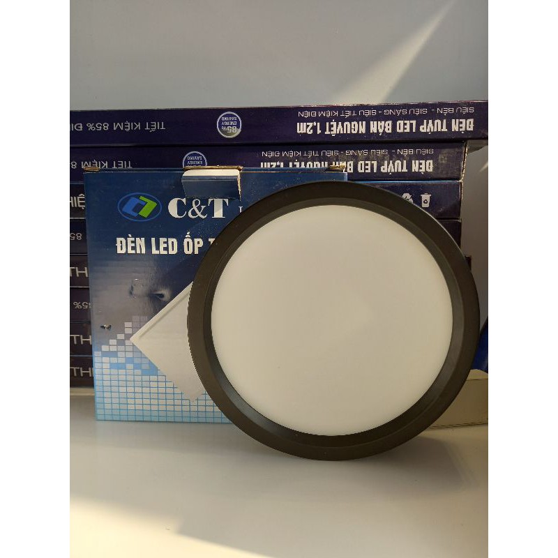 Đèn led ốp trần cao cấp 12w-đèn led ốp trần