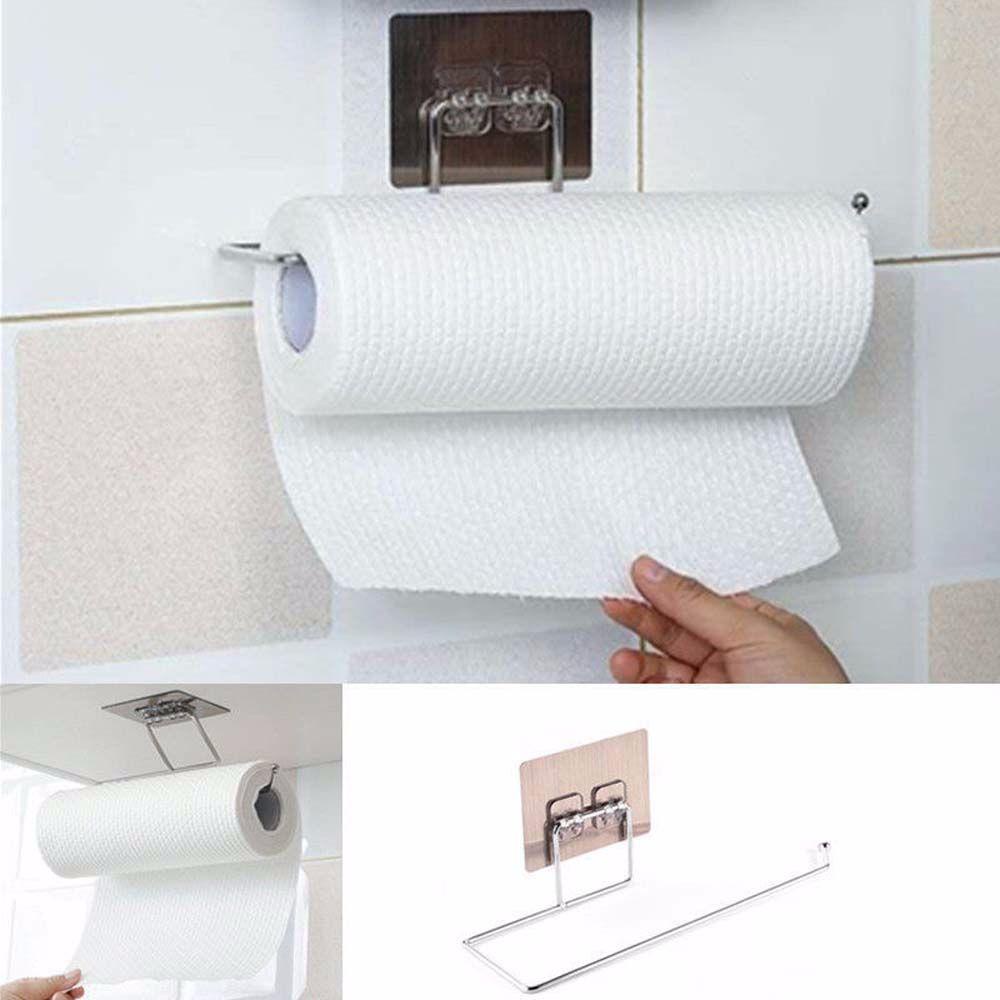 Giá Đỡ Cuộn Giấy Vệ Sinh Gắn Tường Bằng Thép Không Gỉ Đa Năng