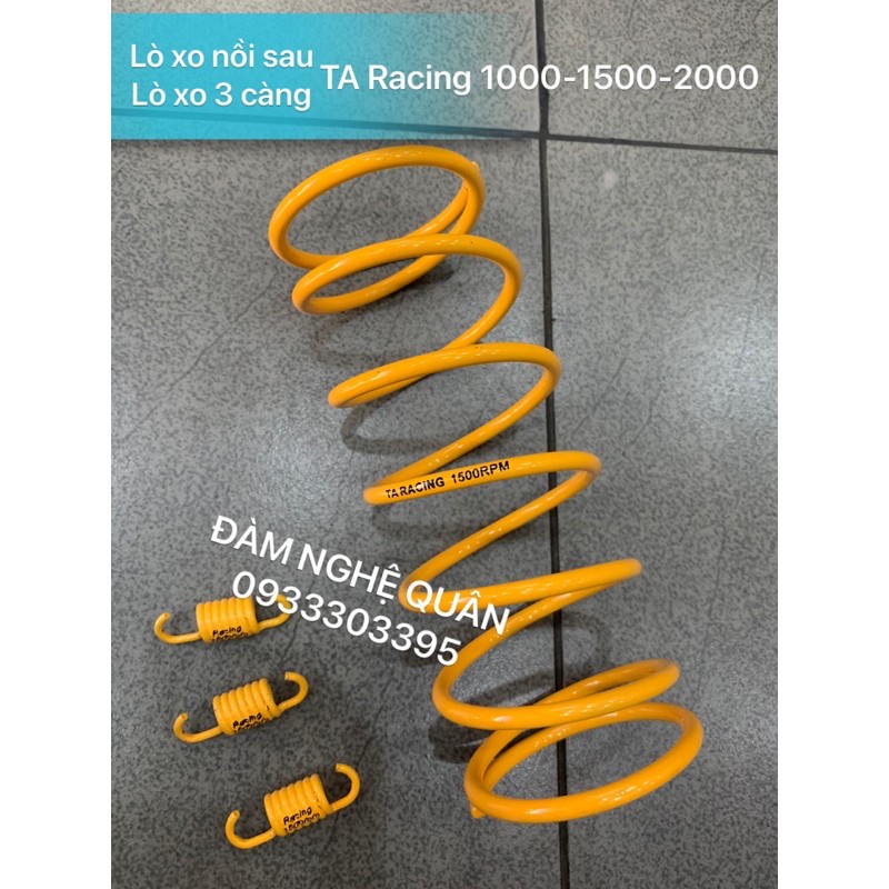 Lò xo nồi sau độ + lò xo 3 càng TA Racing size 1000-1500-2000 cho Vario/Click loại tốt mới 100% 💰 160,000 VND / 1 cái