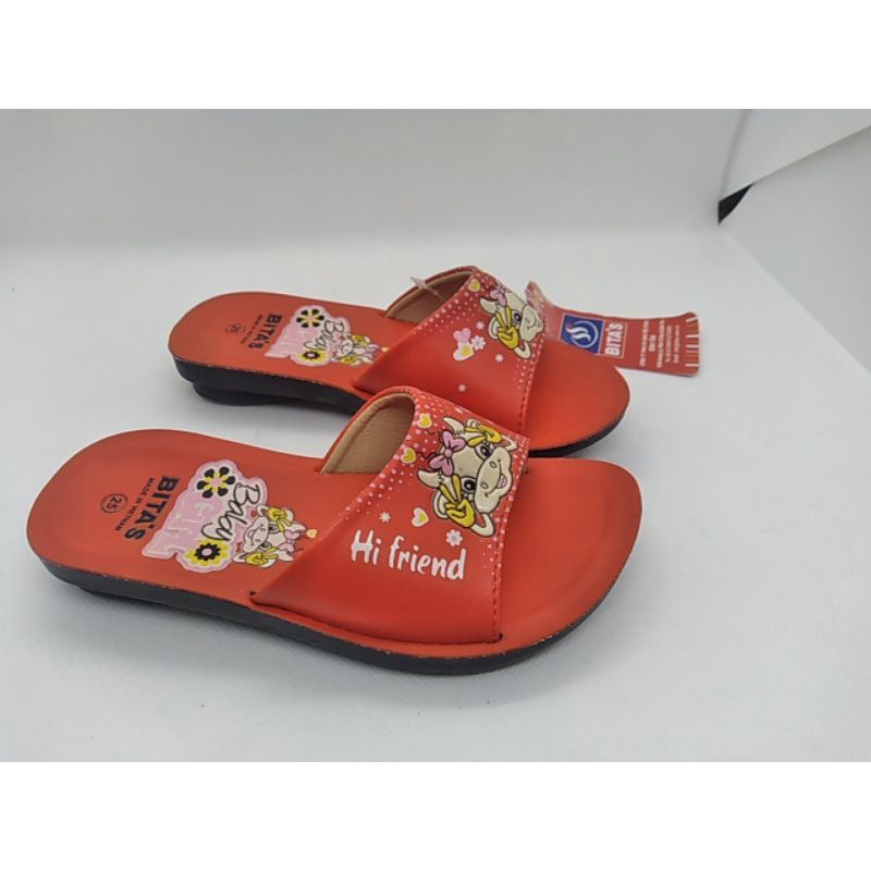Dép lê bé gái bitas bền đẹp