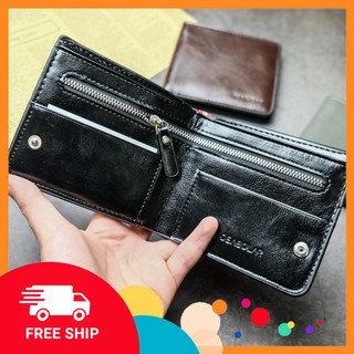 [ĐỒNG GIÁ 99K] Ví Da Nam Ngang Ví Tiền DEA99K Thời Trang Hàn Quốc - Hàng Chất Giá Chất