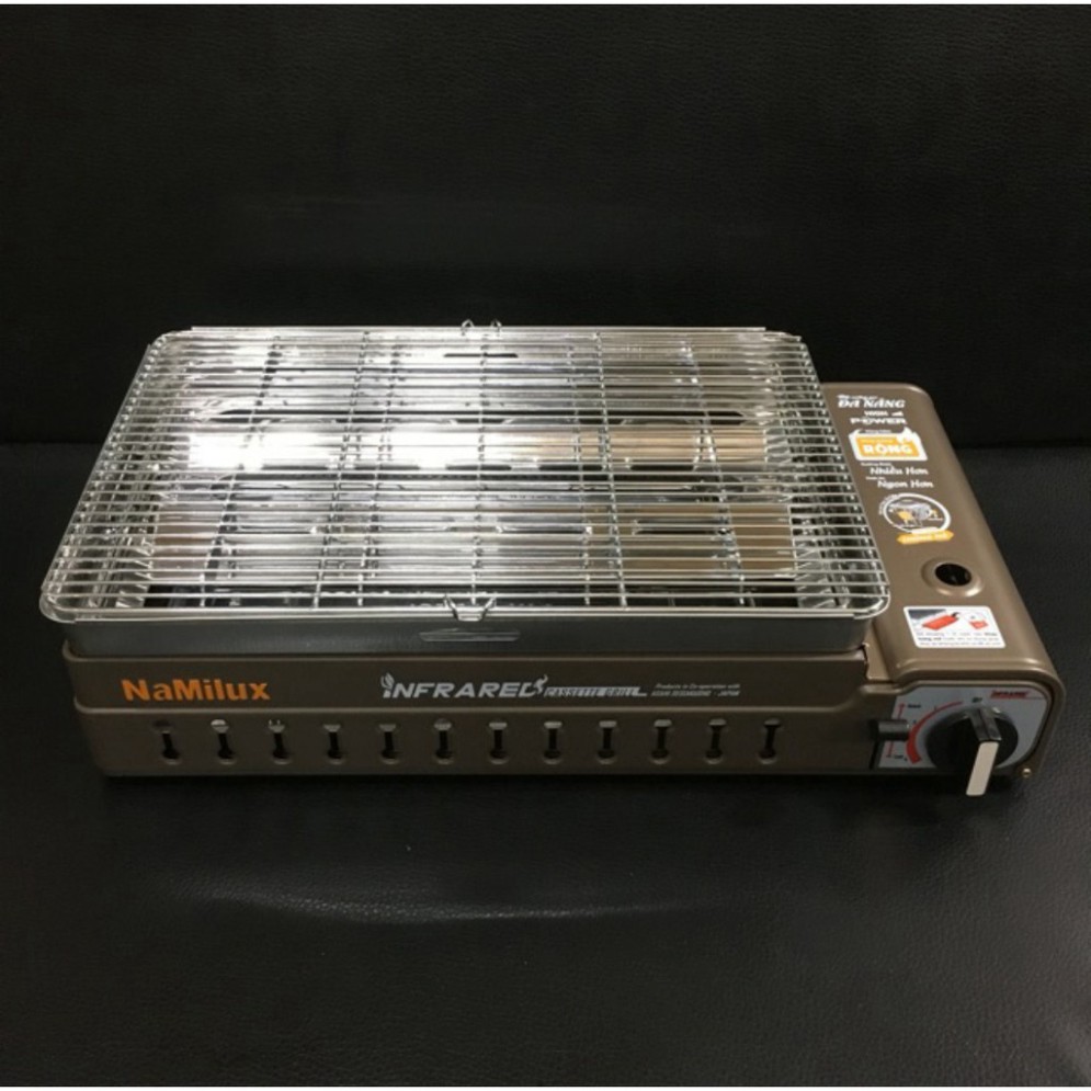 Bếp Nướng Gas Hồng Ngoại Đa năng Namilux GM 2220PS, MẪU MỚI CAO CẤP, Hàng Chính Hãng, Bảo Hành 12 Tháng