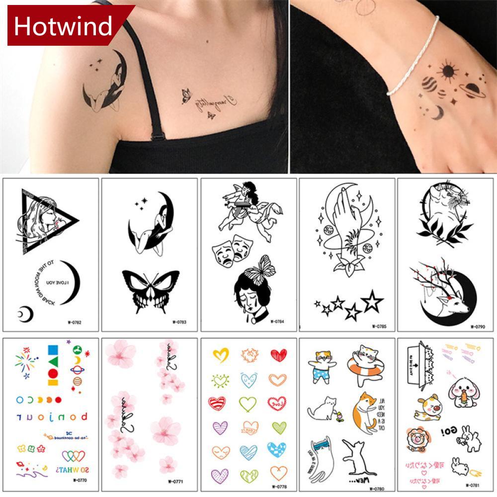 Hình Xăm Dán Tạm Thời Họa Tiết Hoạt Hình Dễ Thương Chống Thấm Nước G9R1 Cho Bé