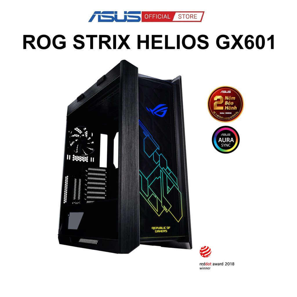 Vỏ case ASUS ROG Strix Helios GX601 (Black / White Edition)