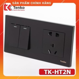 [ Chính Hãng ] [Công Tắc + Ổ Cắm] Đa Năng Âm Tường 2 Module TK-HT2N