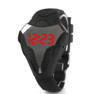 Đồng Hồ Evil 001 LED Thể Thao (Đen mặt trắng)