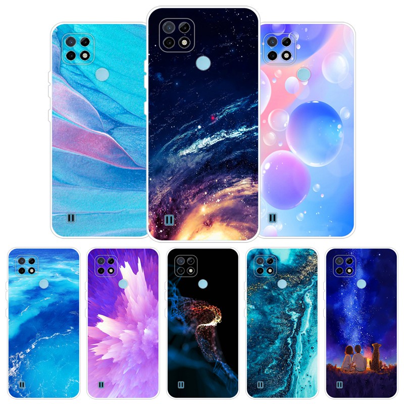 Ốp điện thoại nhiều mẫu tùy chọn bảo vệ cho Realme C25Y C21Y