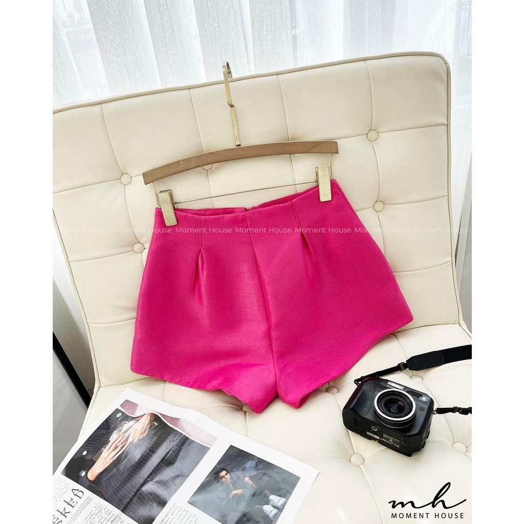 Quần đùi thiết kế, chất liệu đứng form may 2 lớp, hàng chuẩn y hình, kiểu dáng sang chảnh cực dễ phối đồ (Tapa Fine)