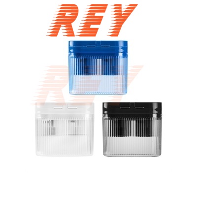 Chuốt gọt chì 2 lỗ chuốt có ngăn chứa rác nhựa trong Deli H553