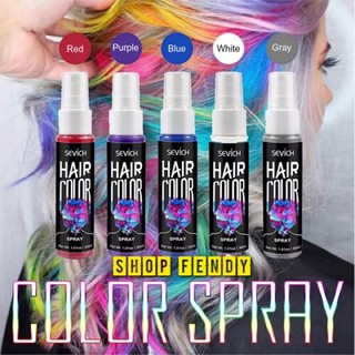 Chai Xịt Đổi Màu Tóc Tạm Thời  Sevich 05 màu cá tính