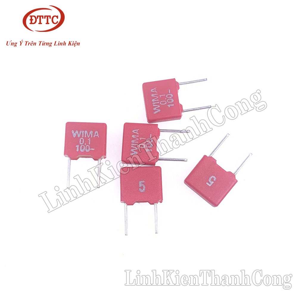 Tụ Điện Wima MKS2 0.1uF 100V