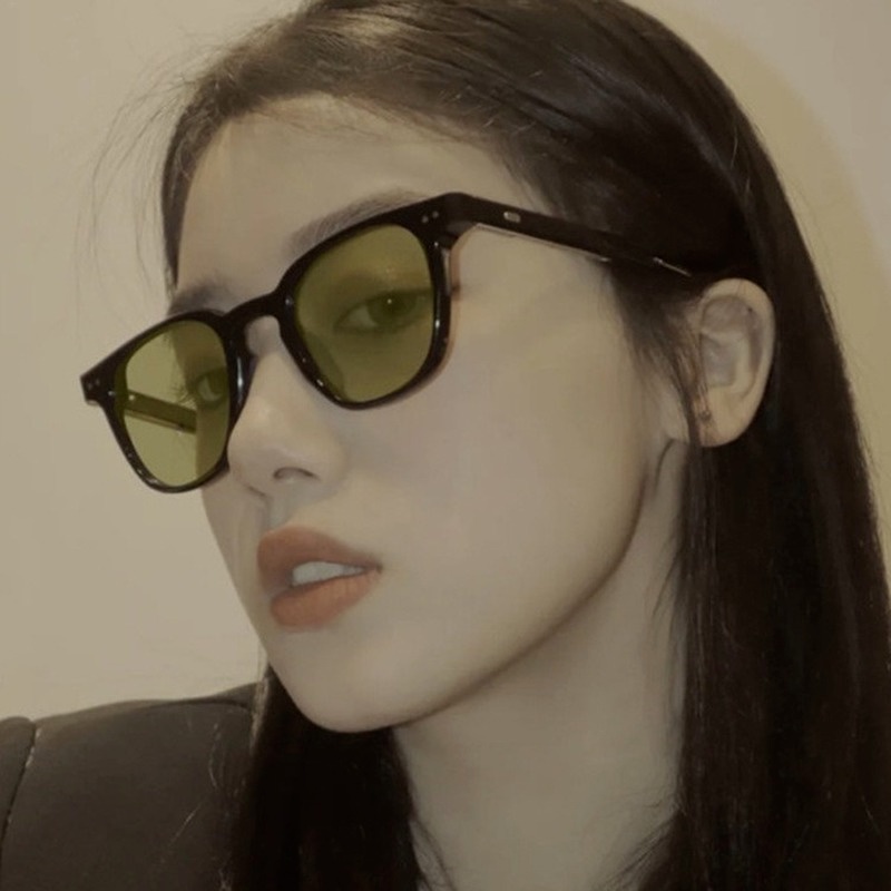 Kính râm gọng vuông phong cách hàn quốc thời trang cho nam / nữ