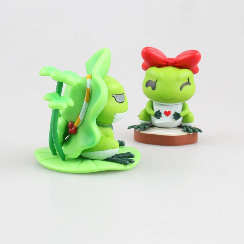 DARNELL Mô Hình Chú Ếch Du Lịch Bằng PVC Trang Trí