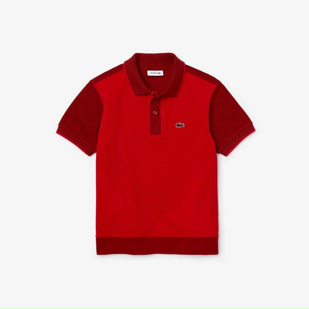 Áo cộc tay bé trai - Áo polo Lacoste chất cotton cho bé trai size 100-150