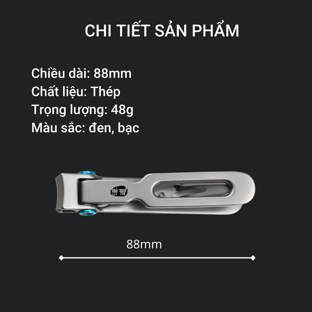 Bấm Móng Tay Hx outdoors GH-007, kìm cắt móng tay cao cấp