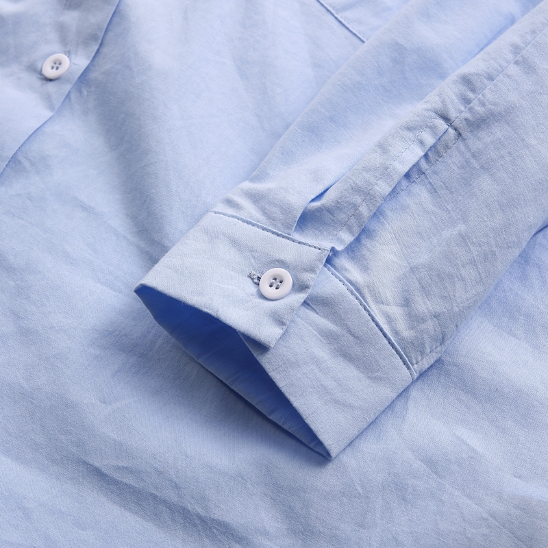 ZANZEA Áo sơ mi tay dài cỡ lớn dành cho nữ