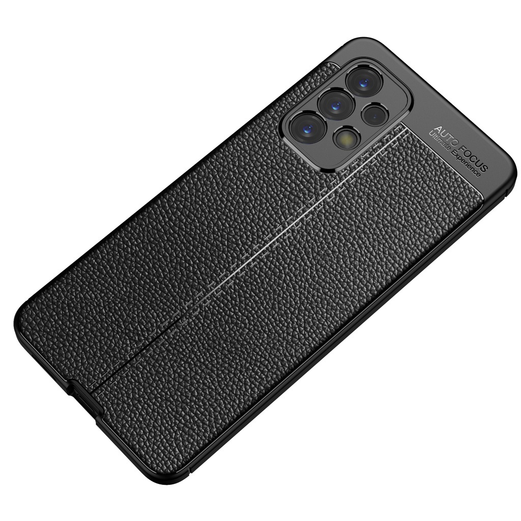Ốp Điện Thoại Silicon Giả Bề Mặt Da Chống Rơi Thời Trang Cho Samsung Galaxy M32 M52 A03 A13 A33 A53 A73 A03 Core 4G 5G