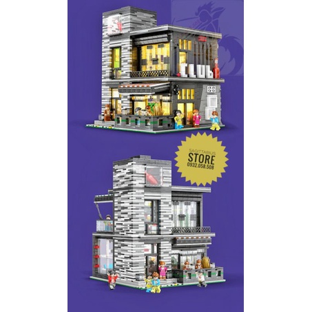 Lego Mouldking 16042 Lắp Ráp Quán Ăn