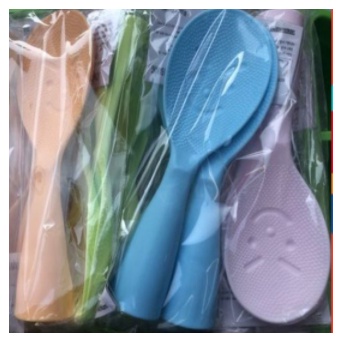Set 2 muôi xới cơm Vá xới cơm mặt cười chống dính cao cấp