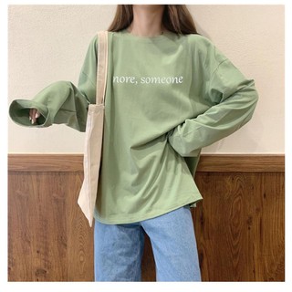 Áo thun tay dày unisex rộng more