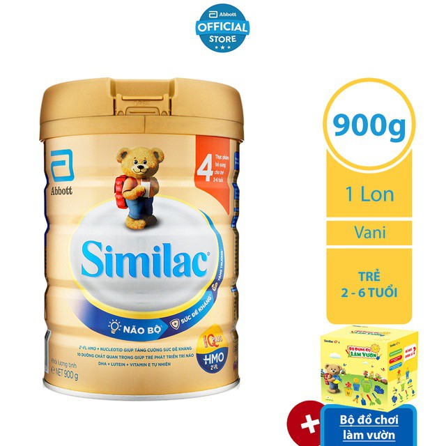 Sữa bột Similac 4 900g Gold Label