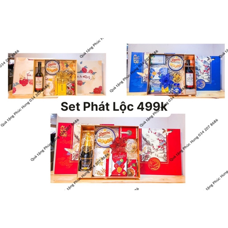 Giỏ Quà Tết 2022 Cao Cấp set 7 món  LỘC PHÁT sang trọng Hộp Quà Kèm Túi | BigBuy360 - bigbuy360.vn