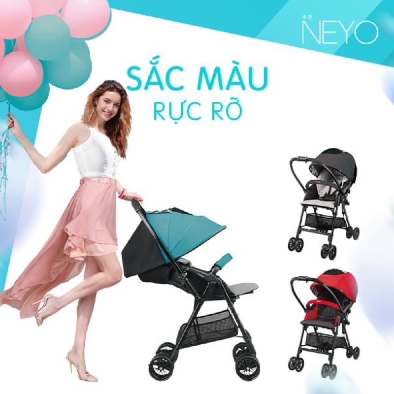 (Chính hãng )Xe đẩy Combi Neyo chống gù [Bảo hành 12 tháng]